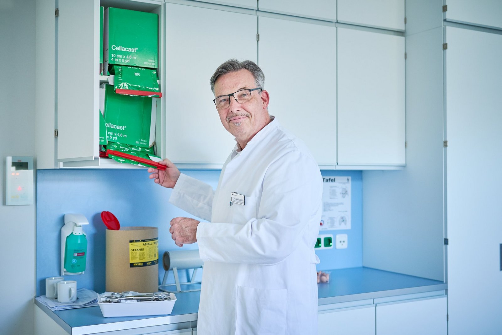 Dr. med. Markus Graf als Ansprechpartner für BG-Unfälle