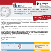 Einladungsflyer "Interdisziplinäres Symposium"