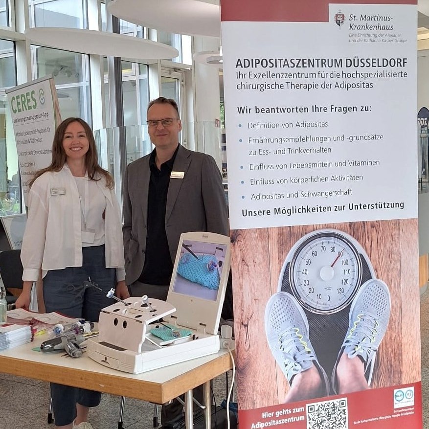 Adipositasteam auf dem Diabetestag