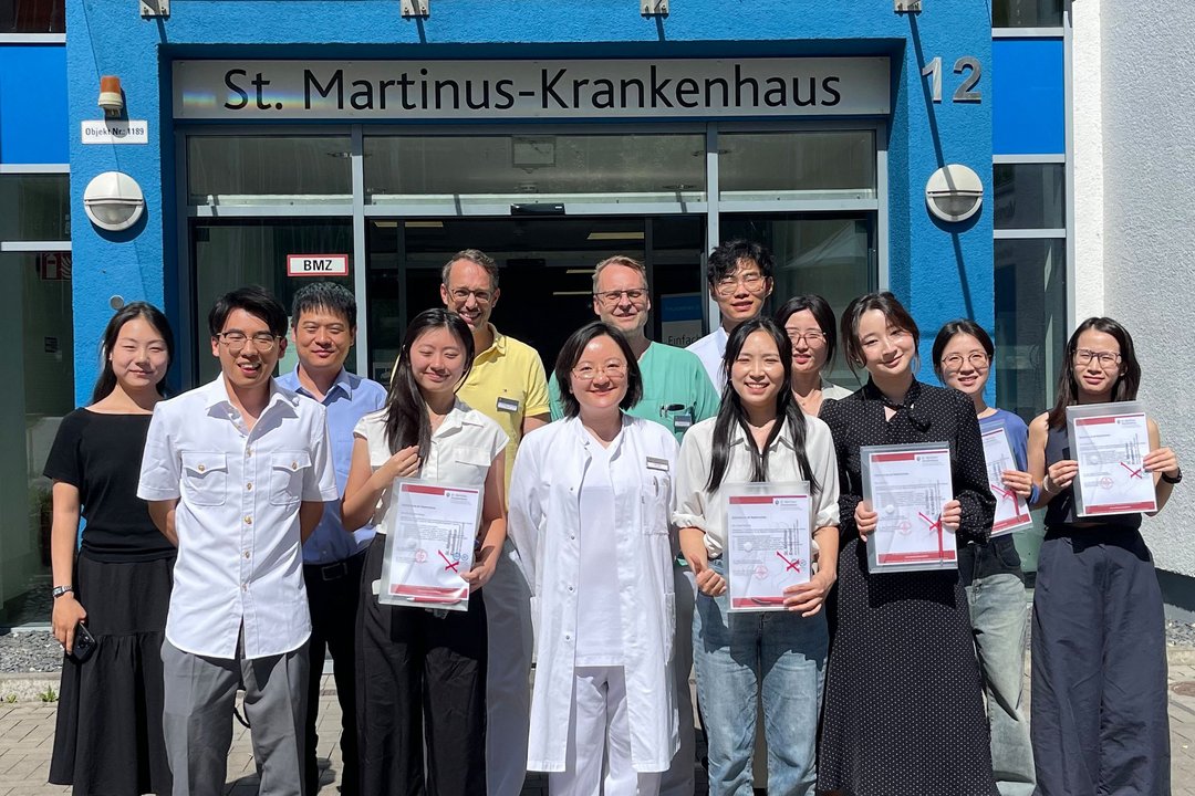 Delegation japanischer Studenten