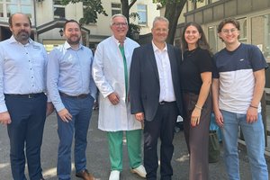 Verabschiedung mit Direktorium und Kollegen