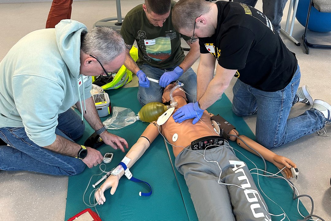 Lebensrettungskurs "Advanced Life Support" bei den Alexianern